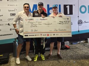 Behlau Murakami Grant donates to Dolly’s Dream at GC500